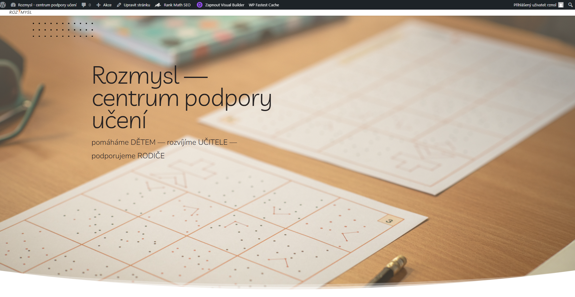 Rozmysl - centrum podpory učení